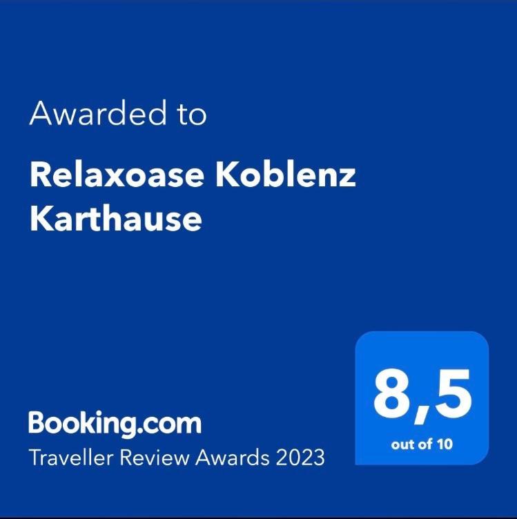 Relaxoase Koblenz Karthause Daire Dış mekan fotoğraf